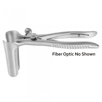Sims Rectal Speculum With Fiber Optic Illumination Stainless Steel, 15.5 cm - 6"